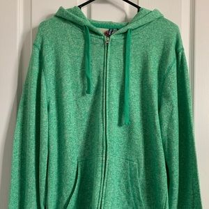 Ocean Blue Sweatshirt, Heather Irish Green, Size M